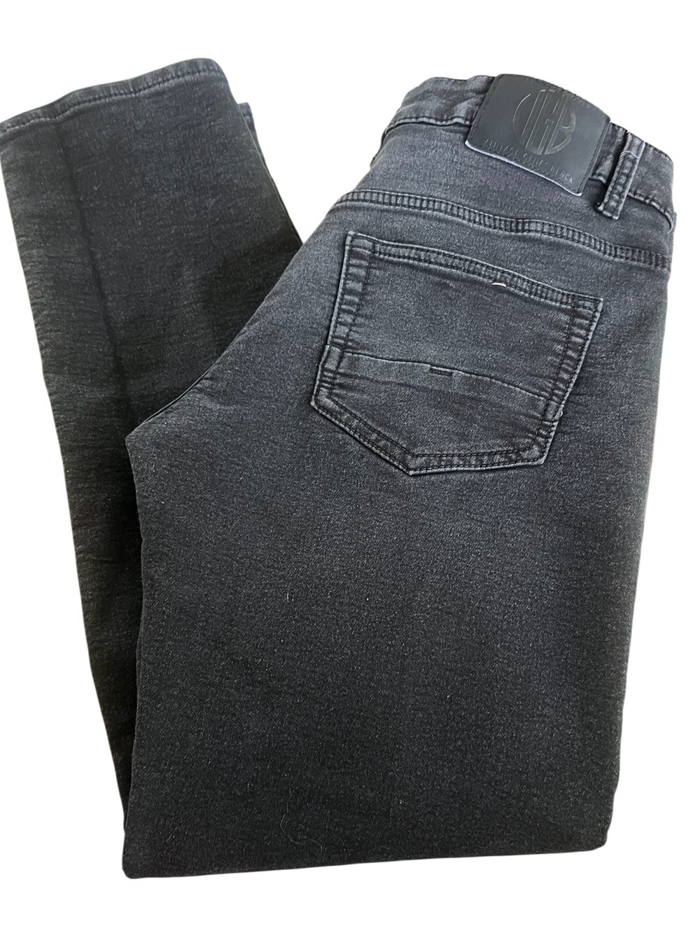 VINTAGE GENES BLACK MENS SLIM FIT JEANS 👖